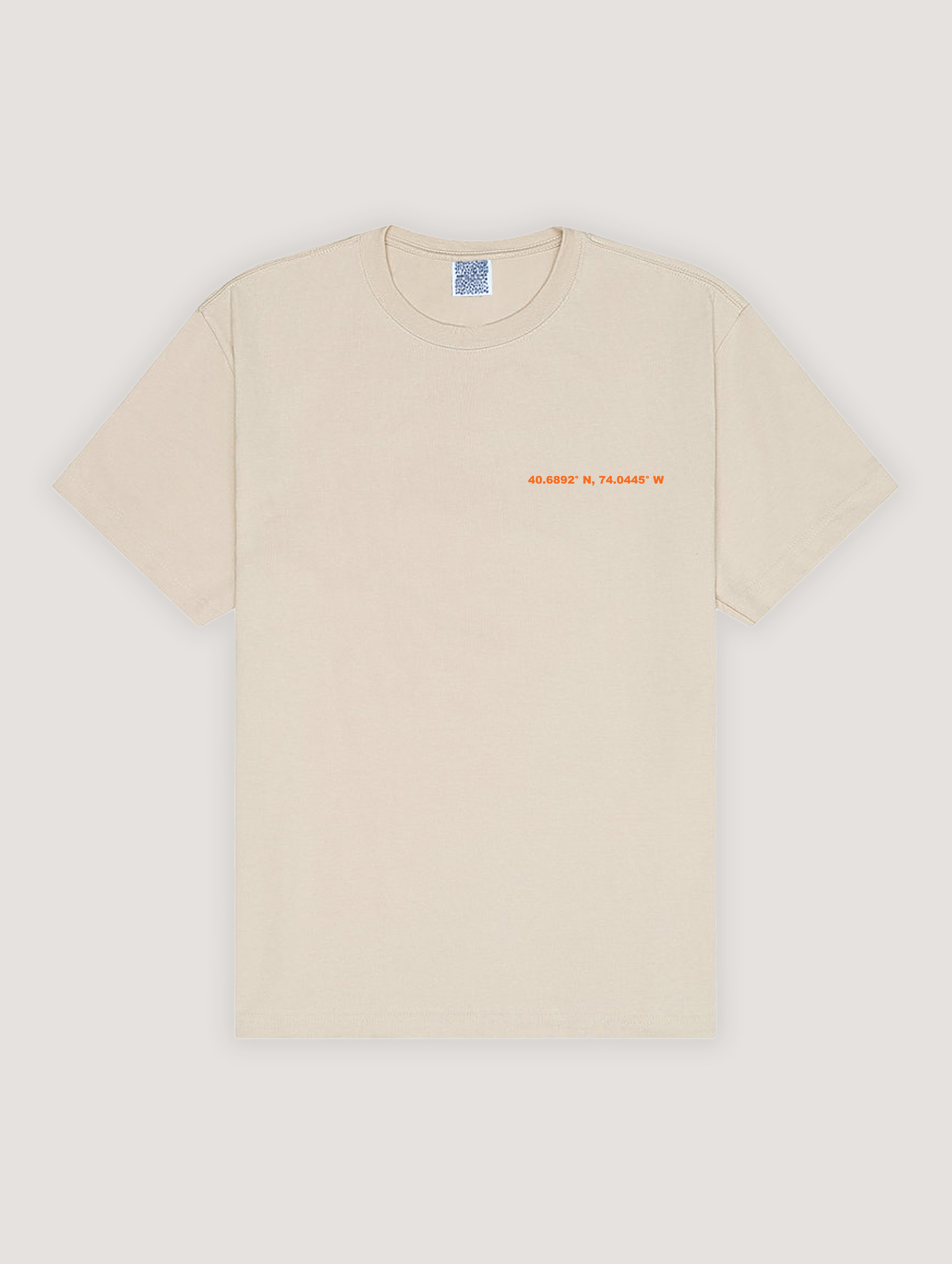 BEIGE FLAME T-SHIRT