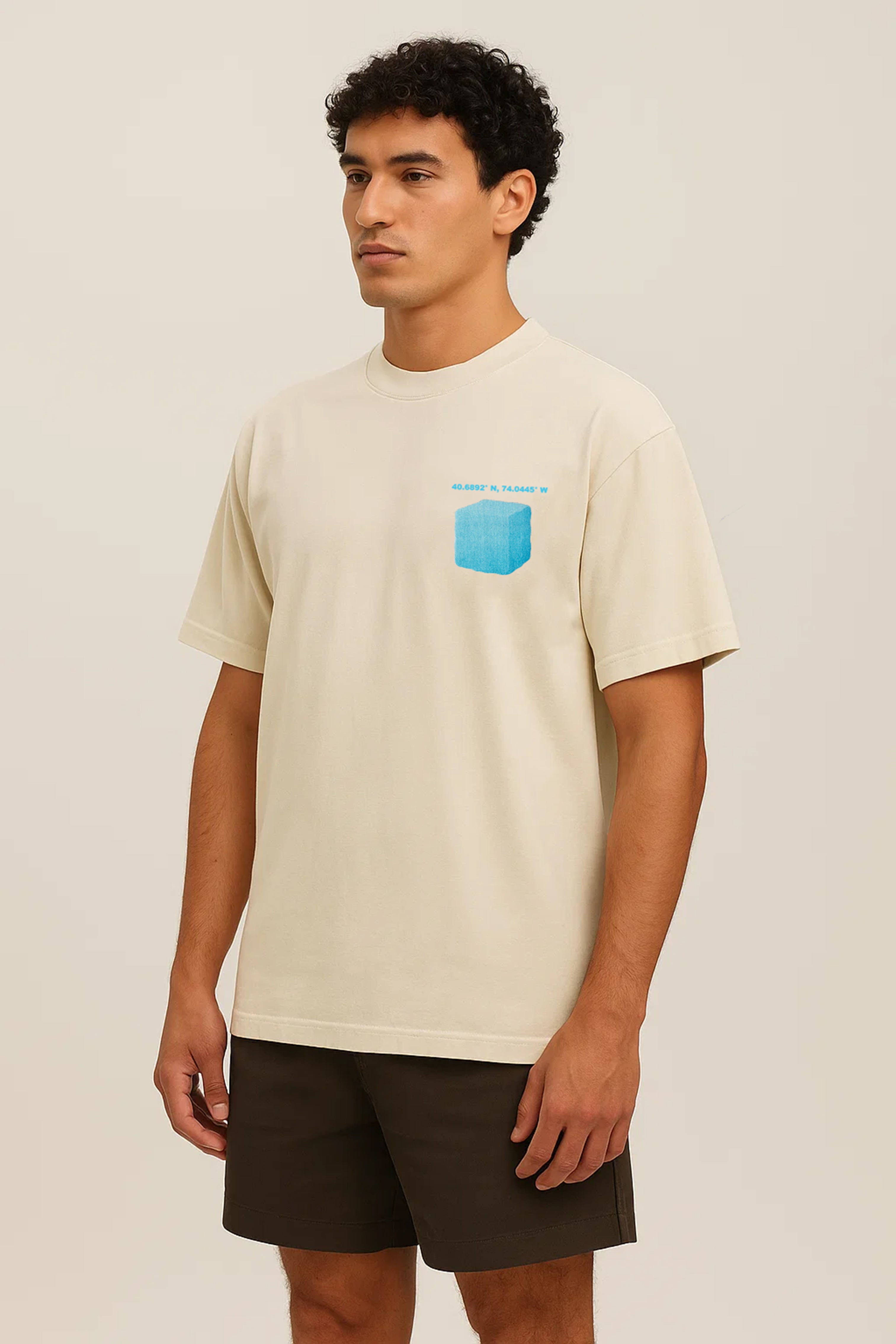 BEIGE ICE T-SHIRT