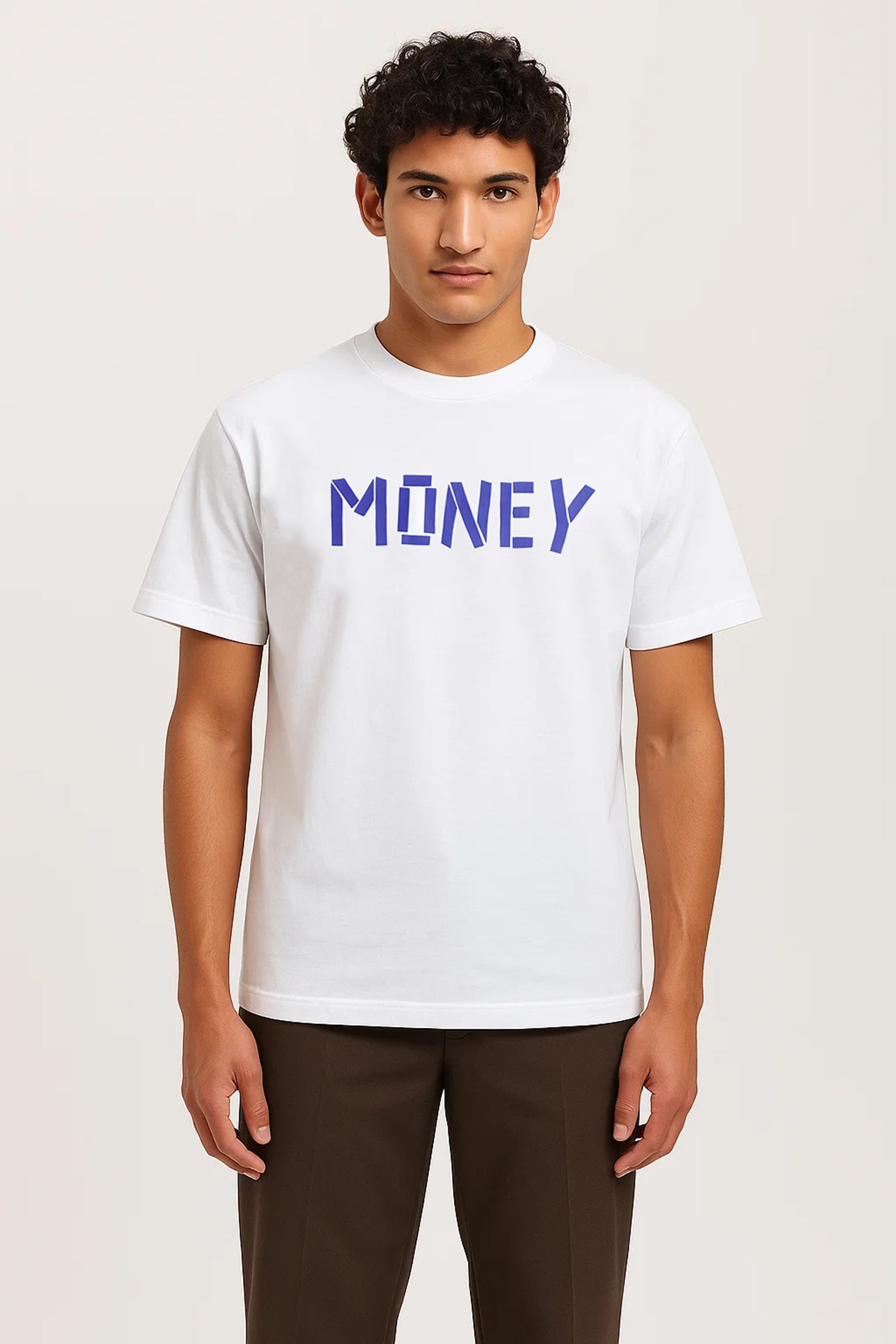 WHITE MONEY T-SHIRT